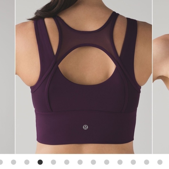Lululemon Double Tap Bra II
Darkest Magenta 6 - Picture 2 of 8